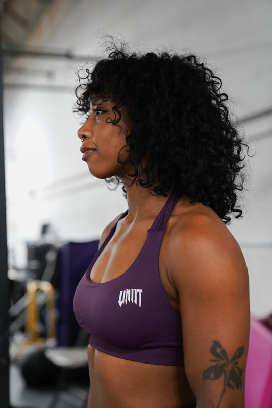 Purple ‘S2’ Halter Top