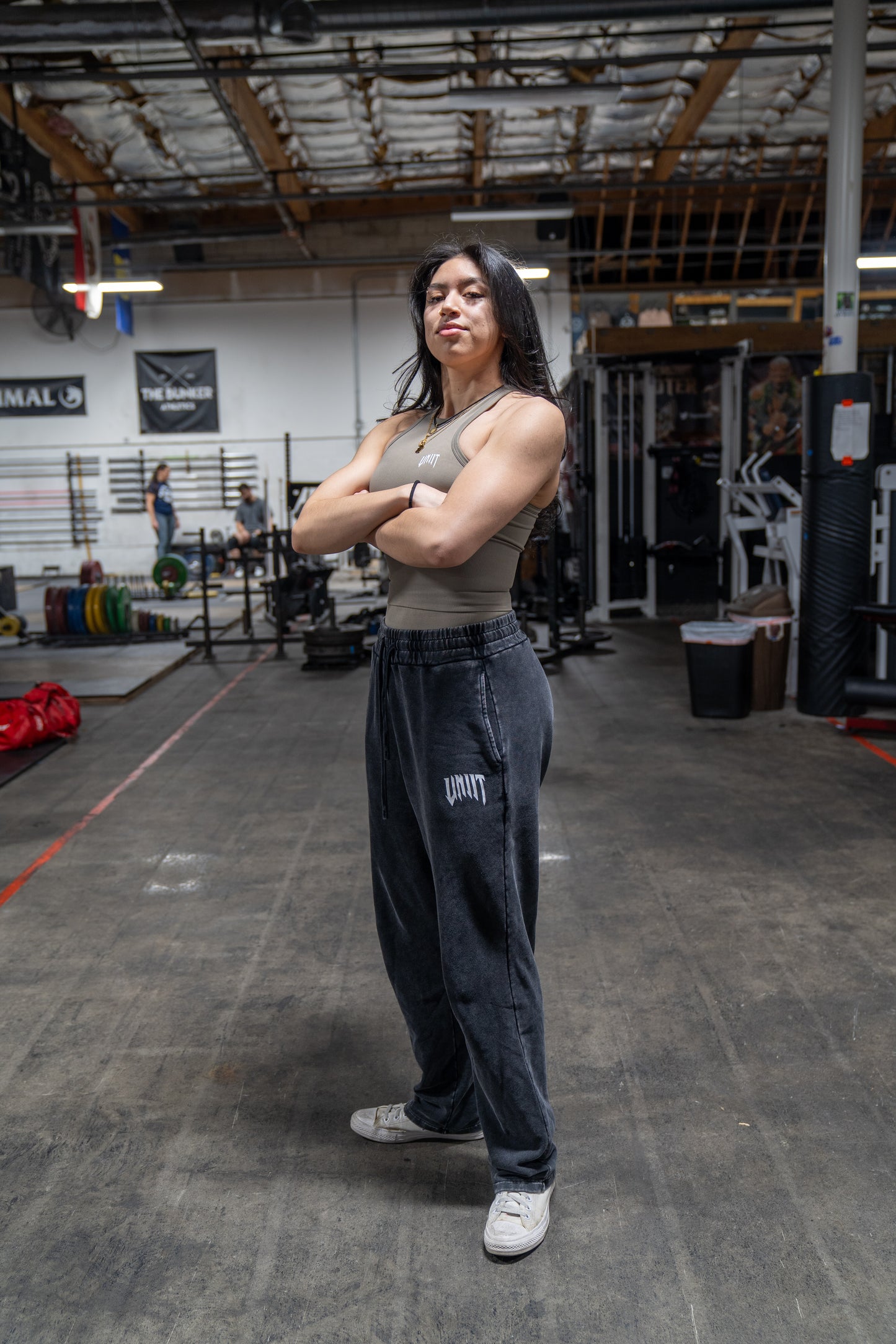 Gray ‘S1’ sports tank