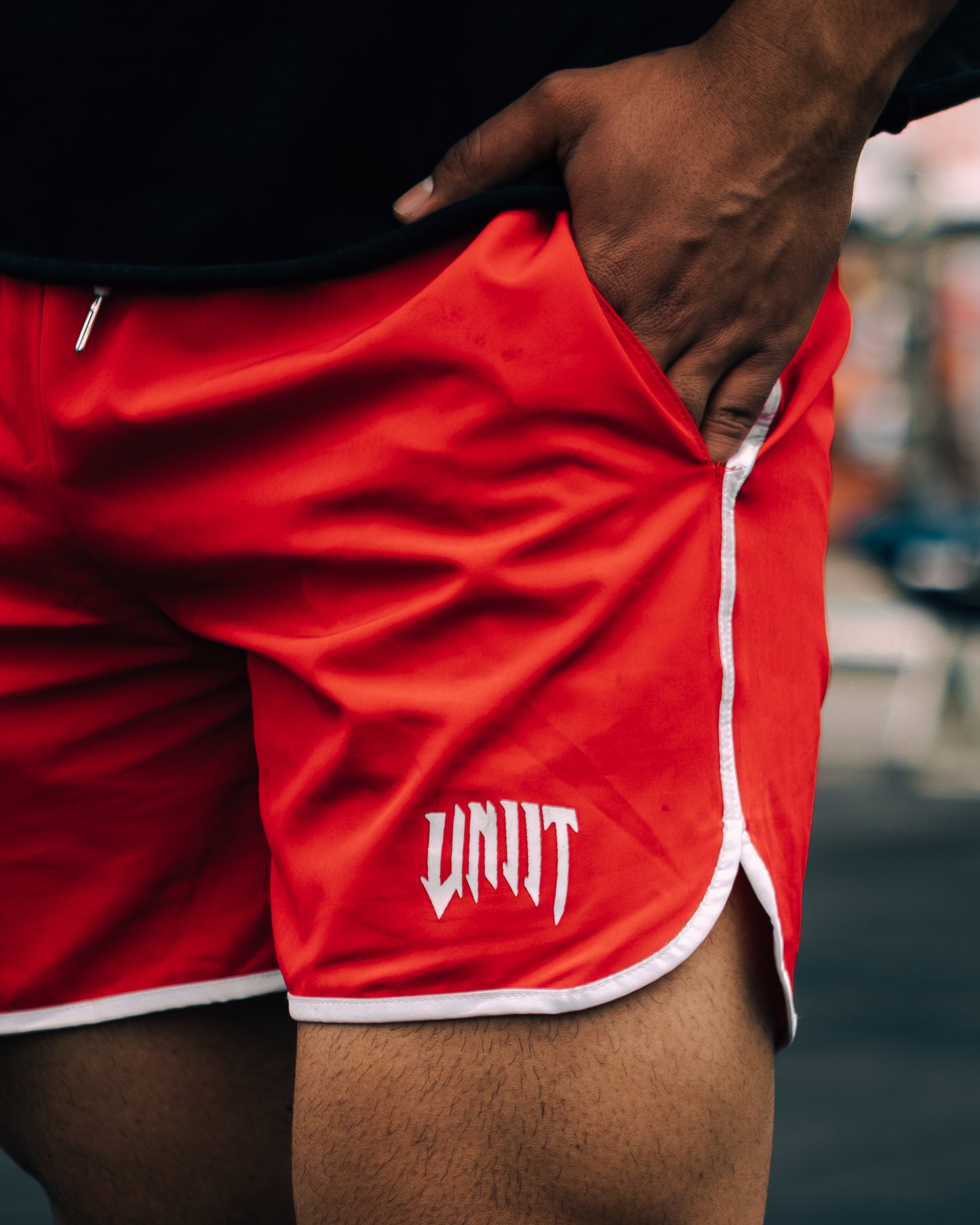 Red UNIIT Culture Shorts