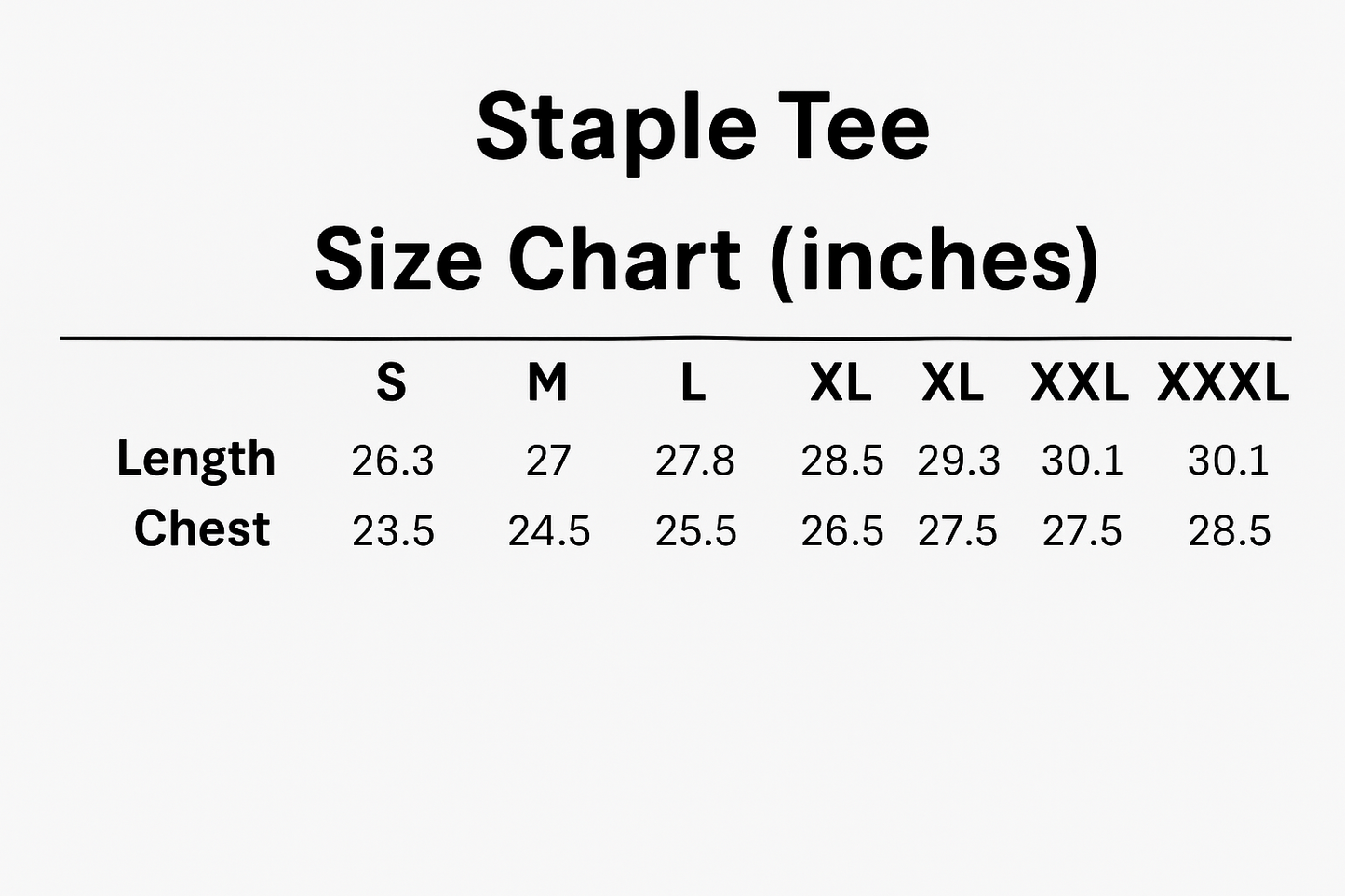 Staple Tee