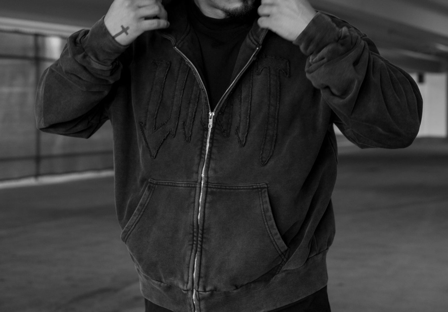 Cryptic zip up jackets