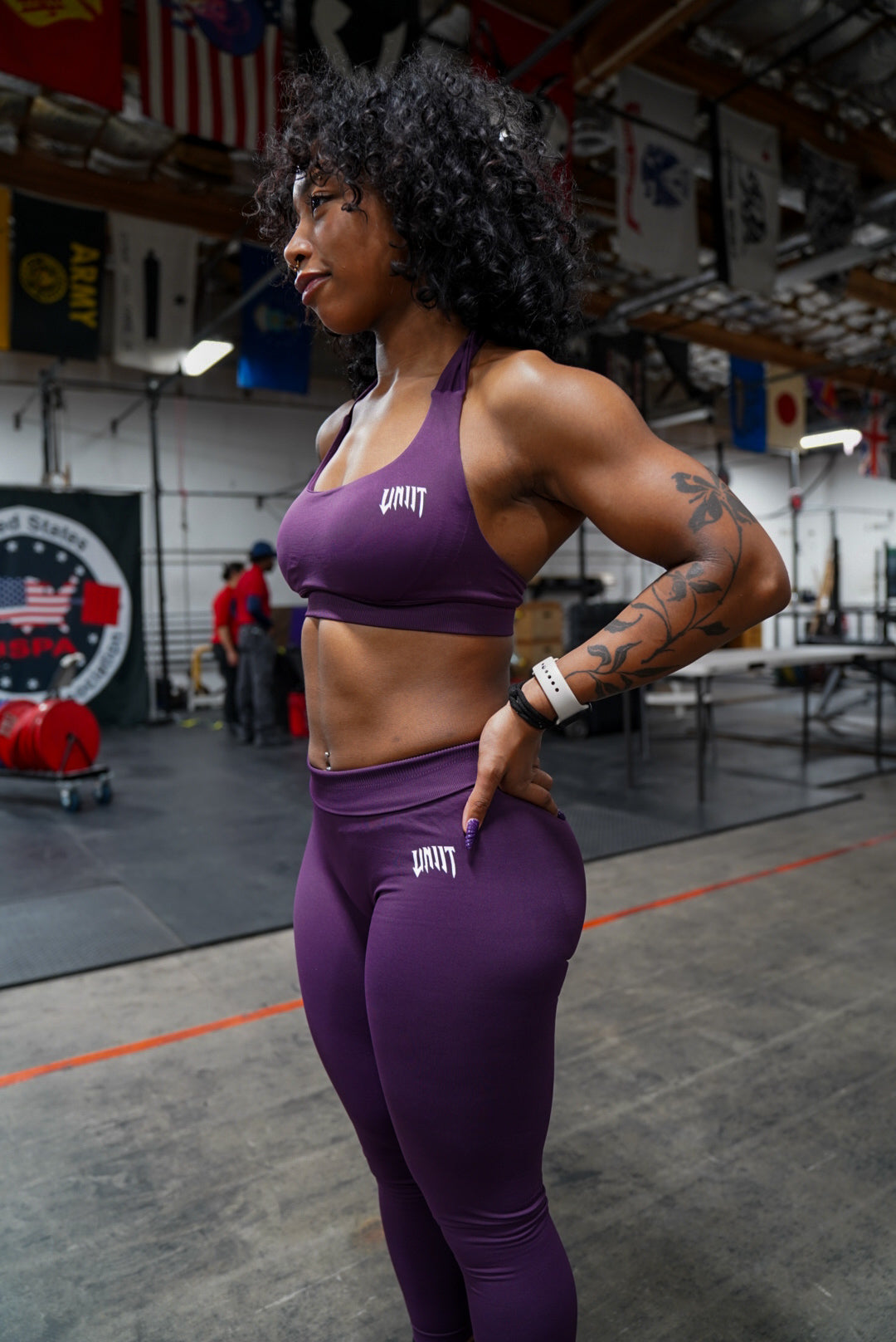 Purple ‘S2’ Leggings