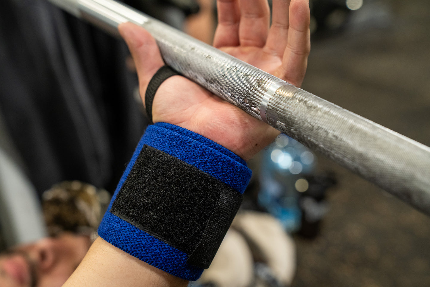 Blue Wrist Wraps