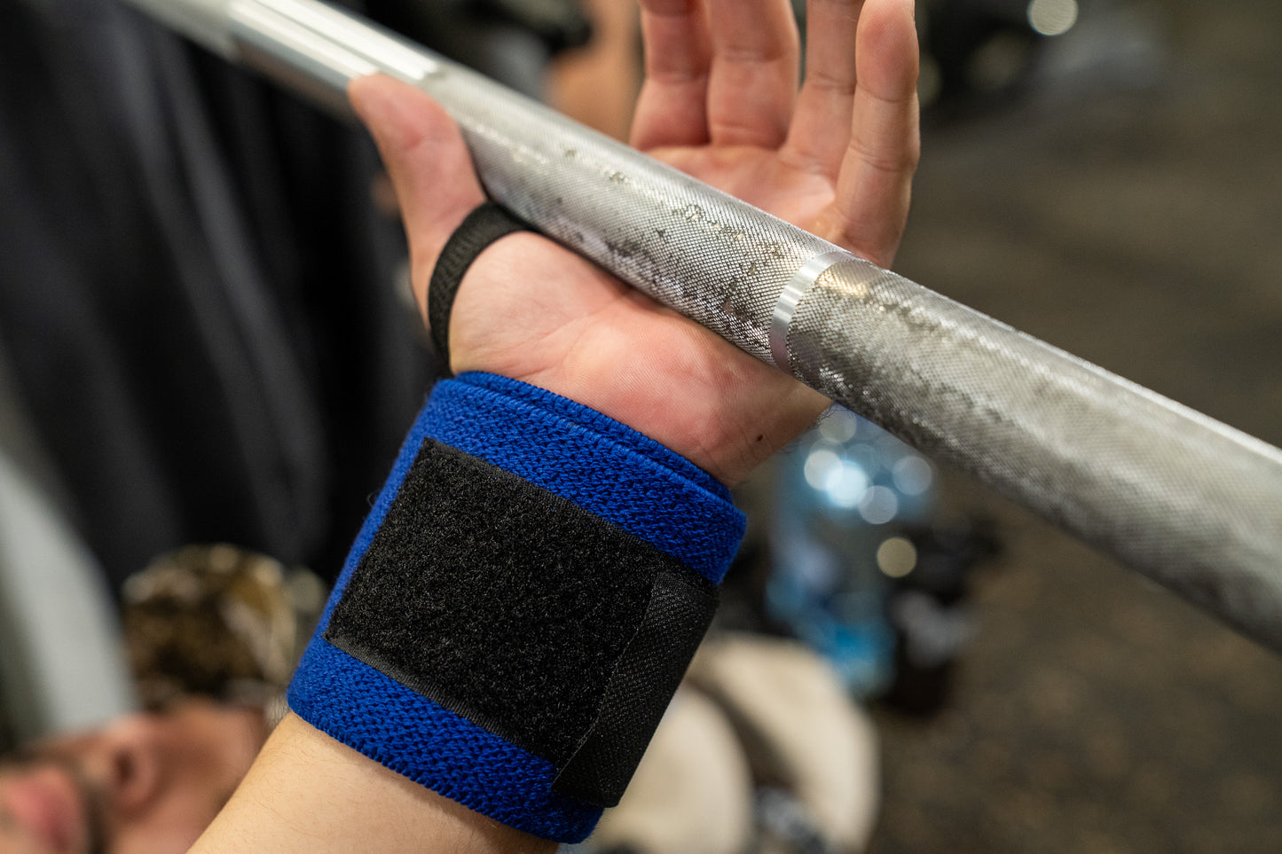 Blue Wrist Wraps