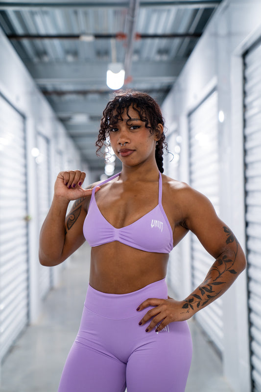 lavender bikini top