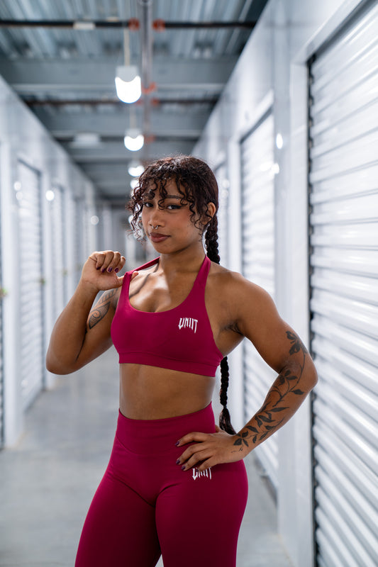dragon fruit halter bra