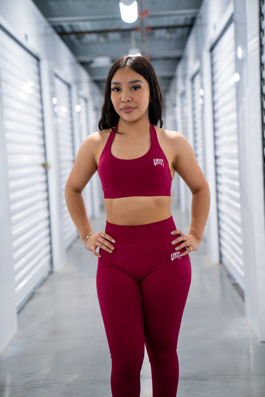 dragon fruit halter bra