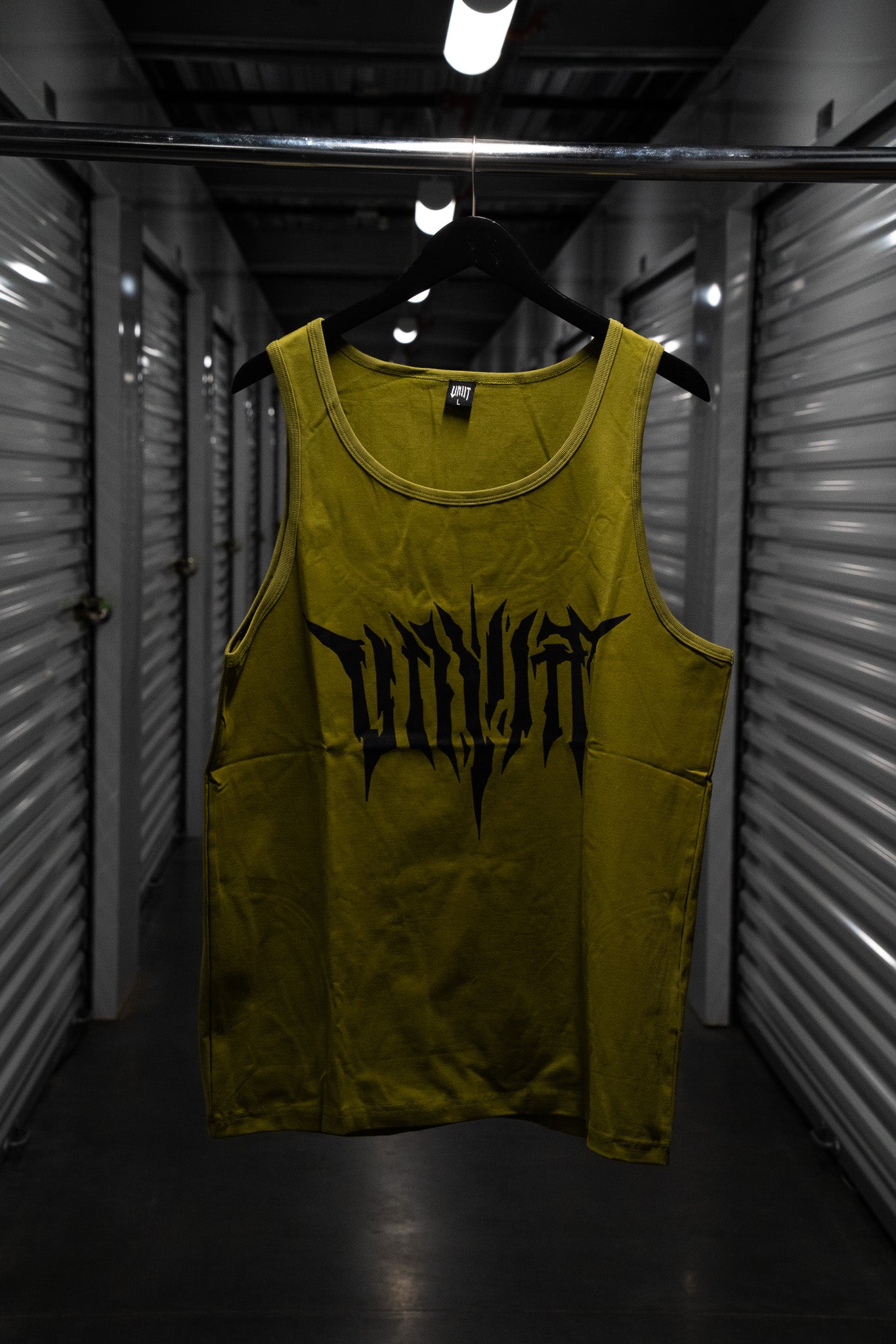 Army Green Muscle tank