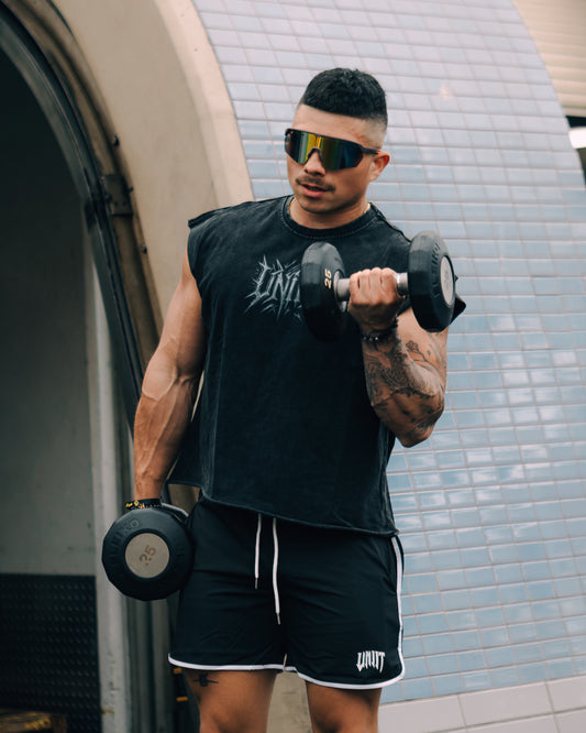 Black UNIIT Culture Shorts