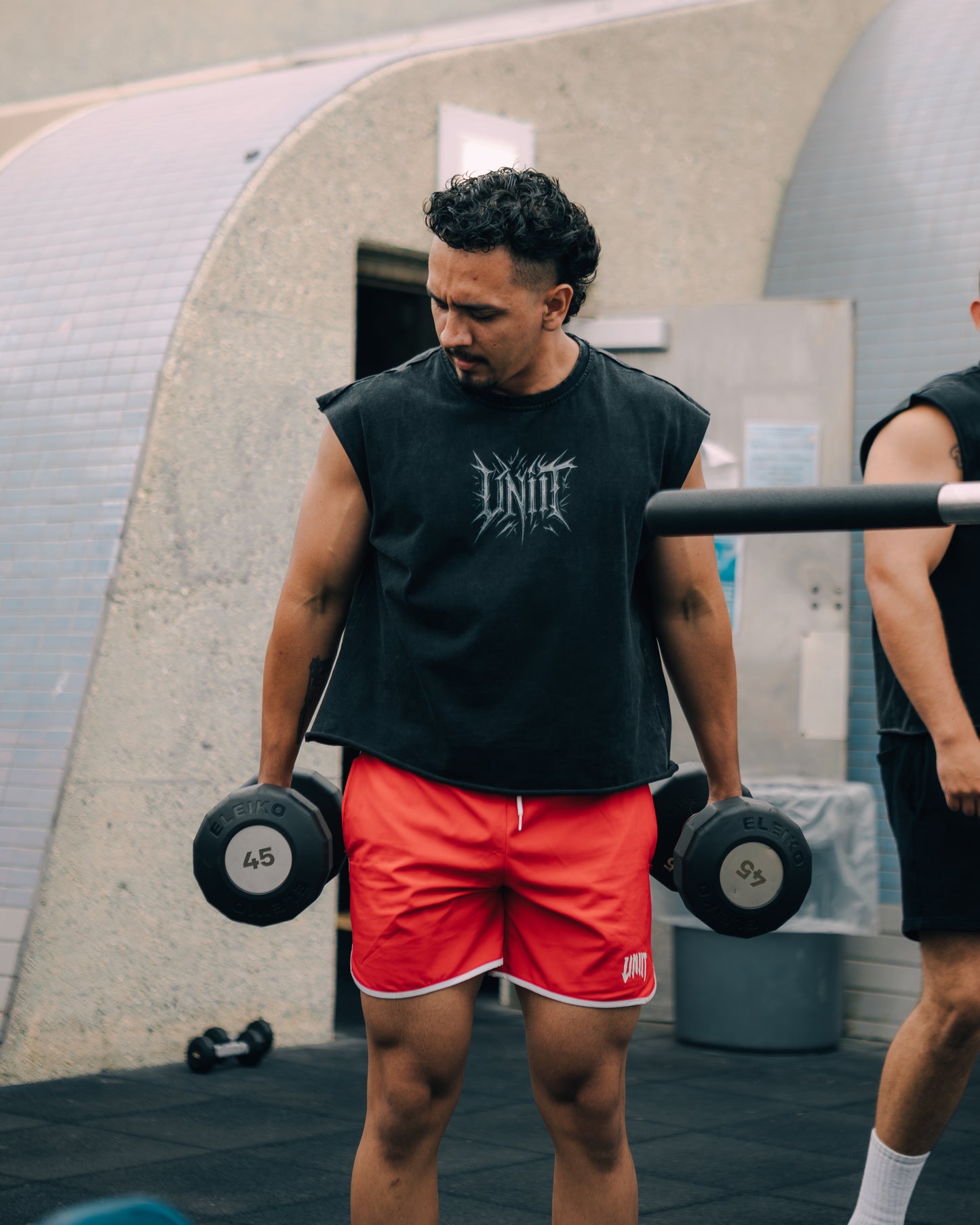Red UNIIT Culture Shorts