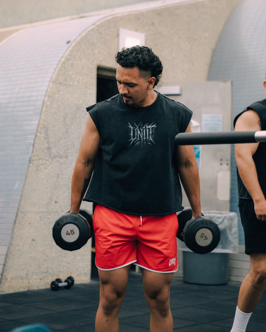 Red UNIIT Culture Shorts