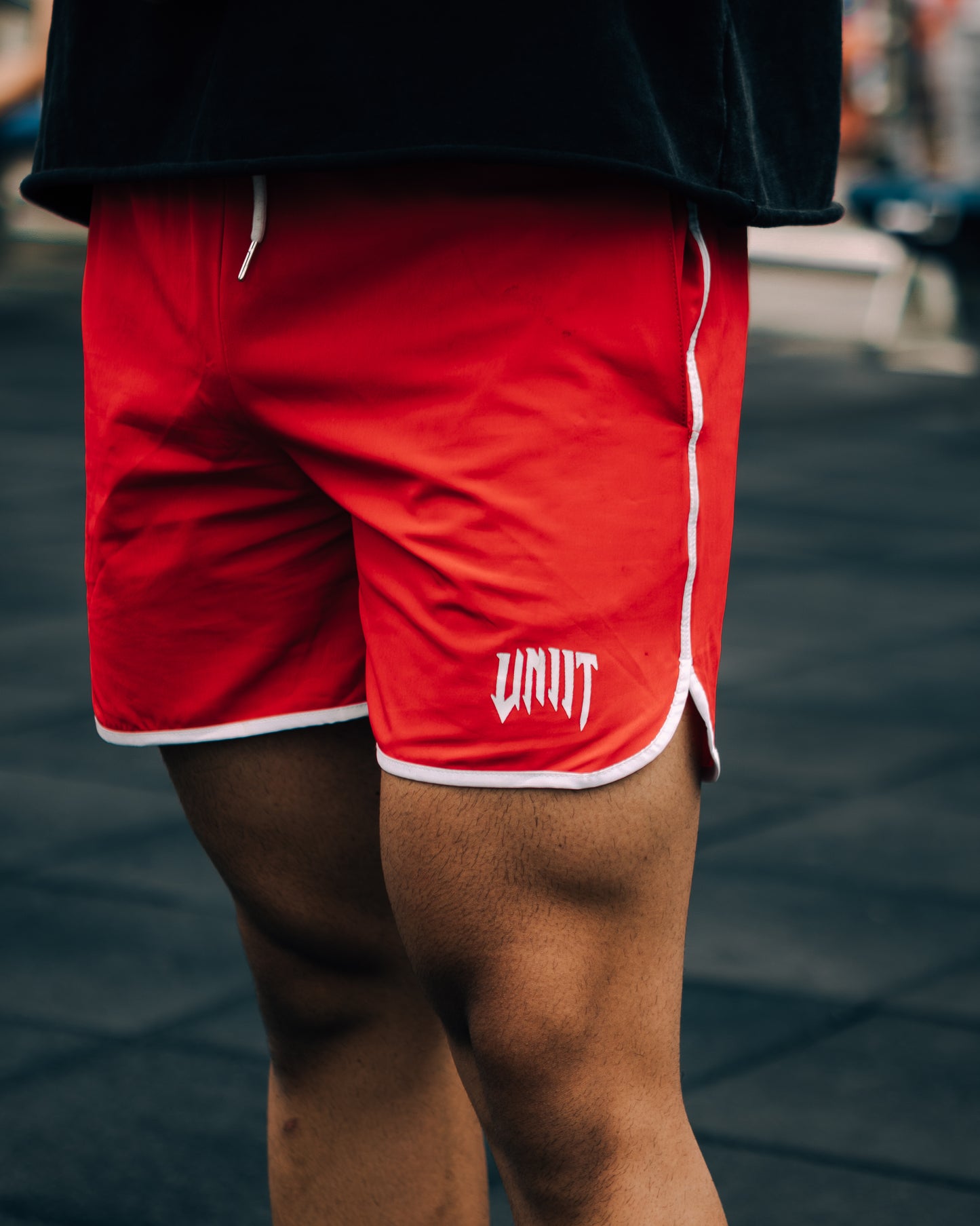 Red UNIIT Culture Shorts