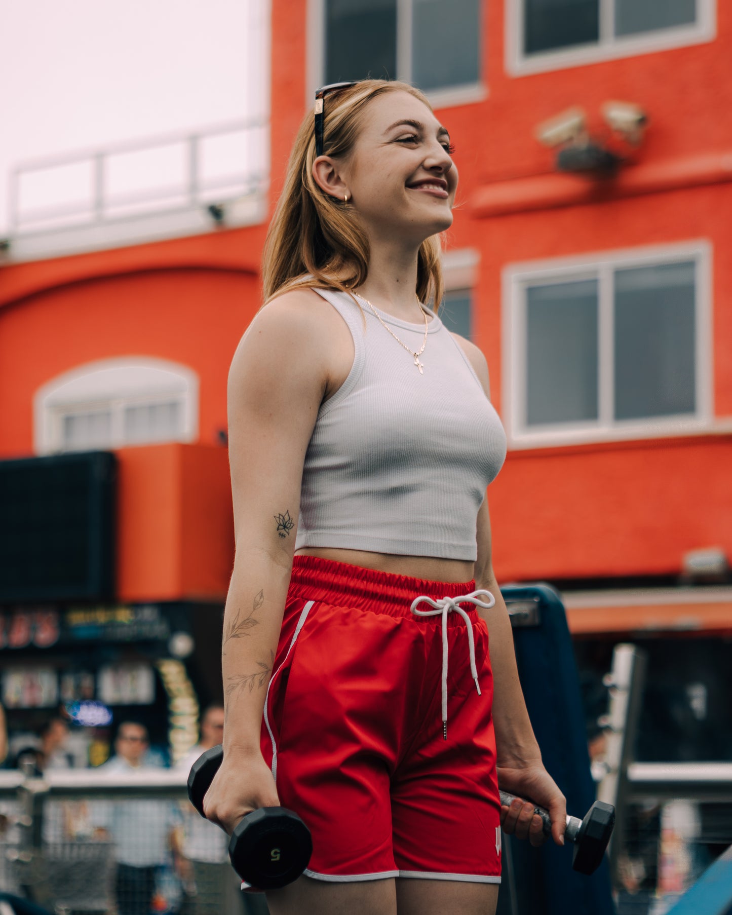 Red UNIIT Culture Shorts