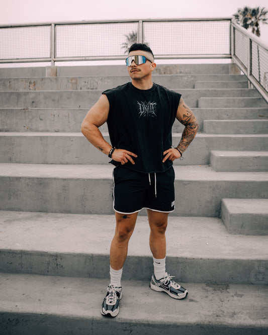 Black UNIIT Culture Shorts