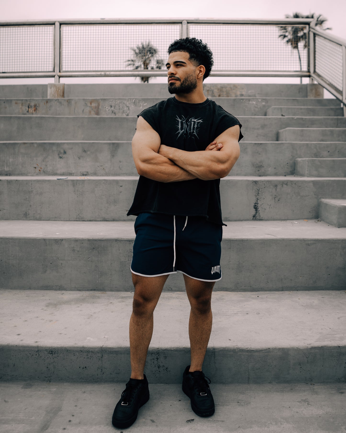 Navy Blue UNIIT Culture Shorts