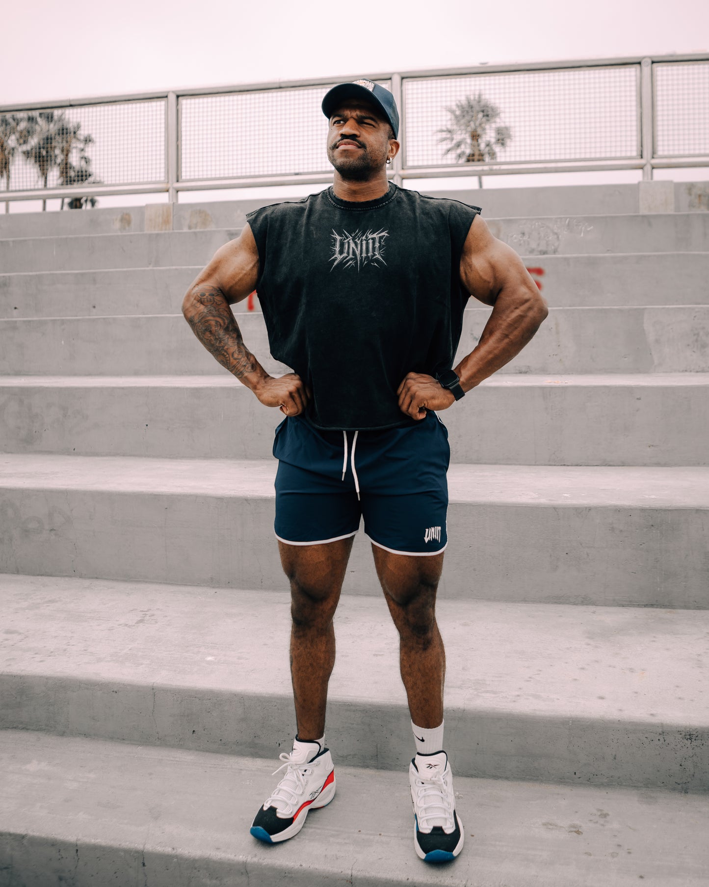 Navy Blue UNIIT Culture Shorts