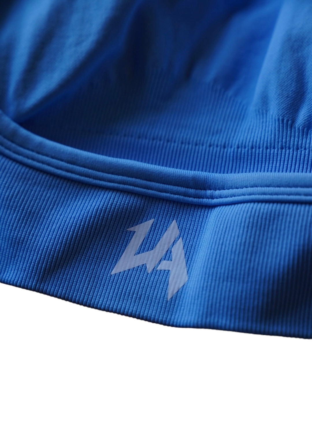 Baby blue sports bra